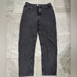 Dynamite Black Straight Leg Jeans High-Rise Vintage